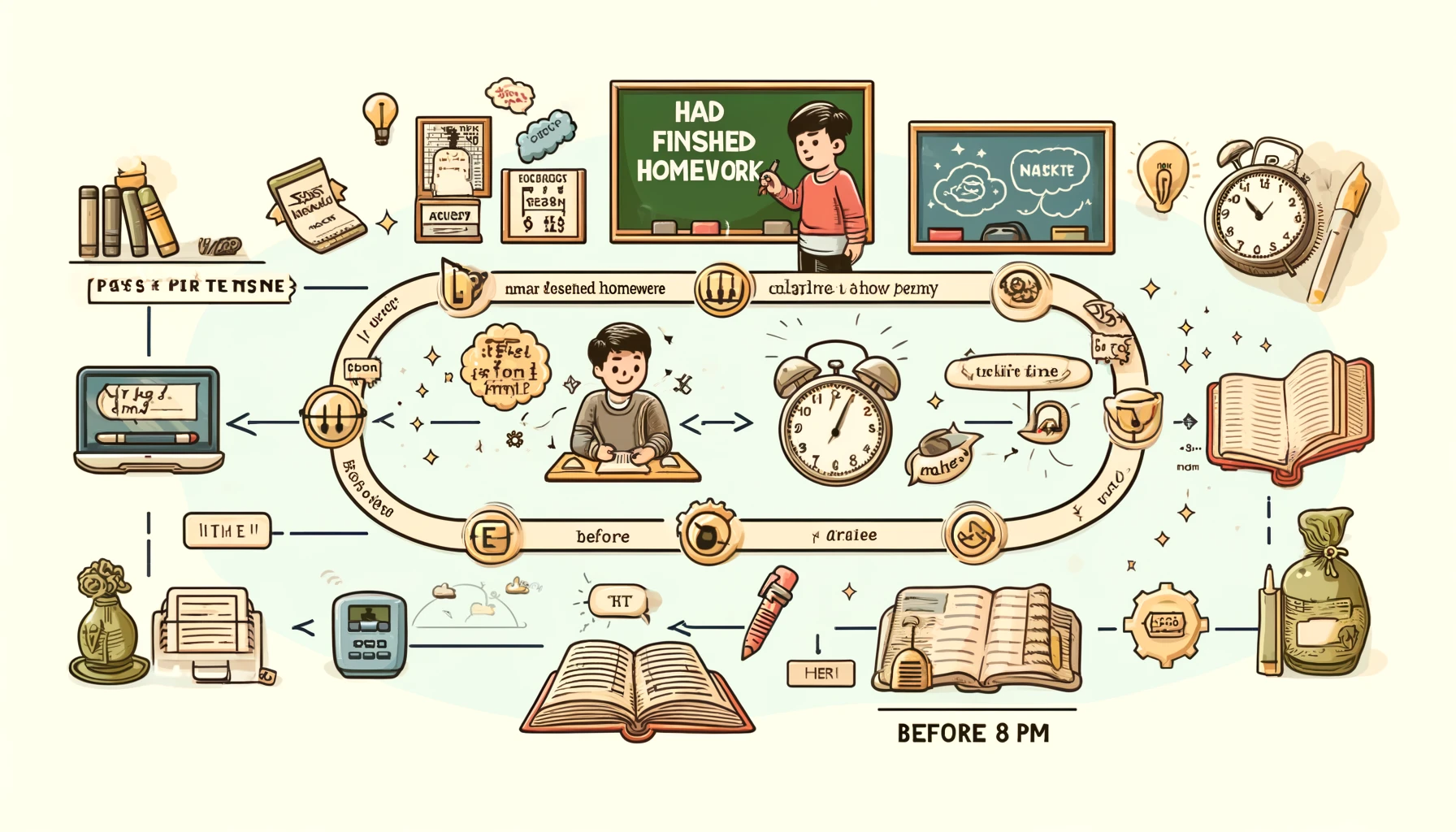 Mastering the Past Perfect Tense: Rules, Examples, and Practice Questions