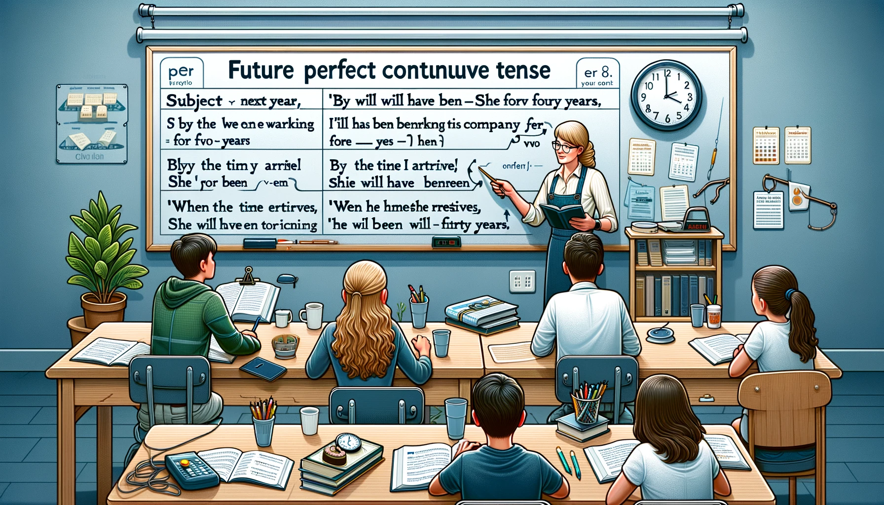 Mastering The Future Perfect Continuous Tense: Rules, Examples, and Practice Questions