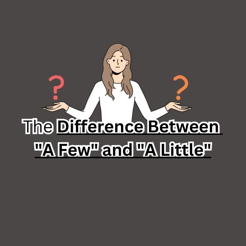 What is the Difference Between “A Few” and “A Little”?