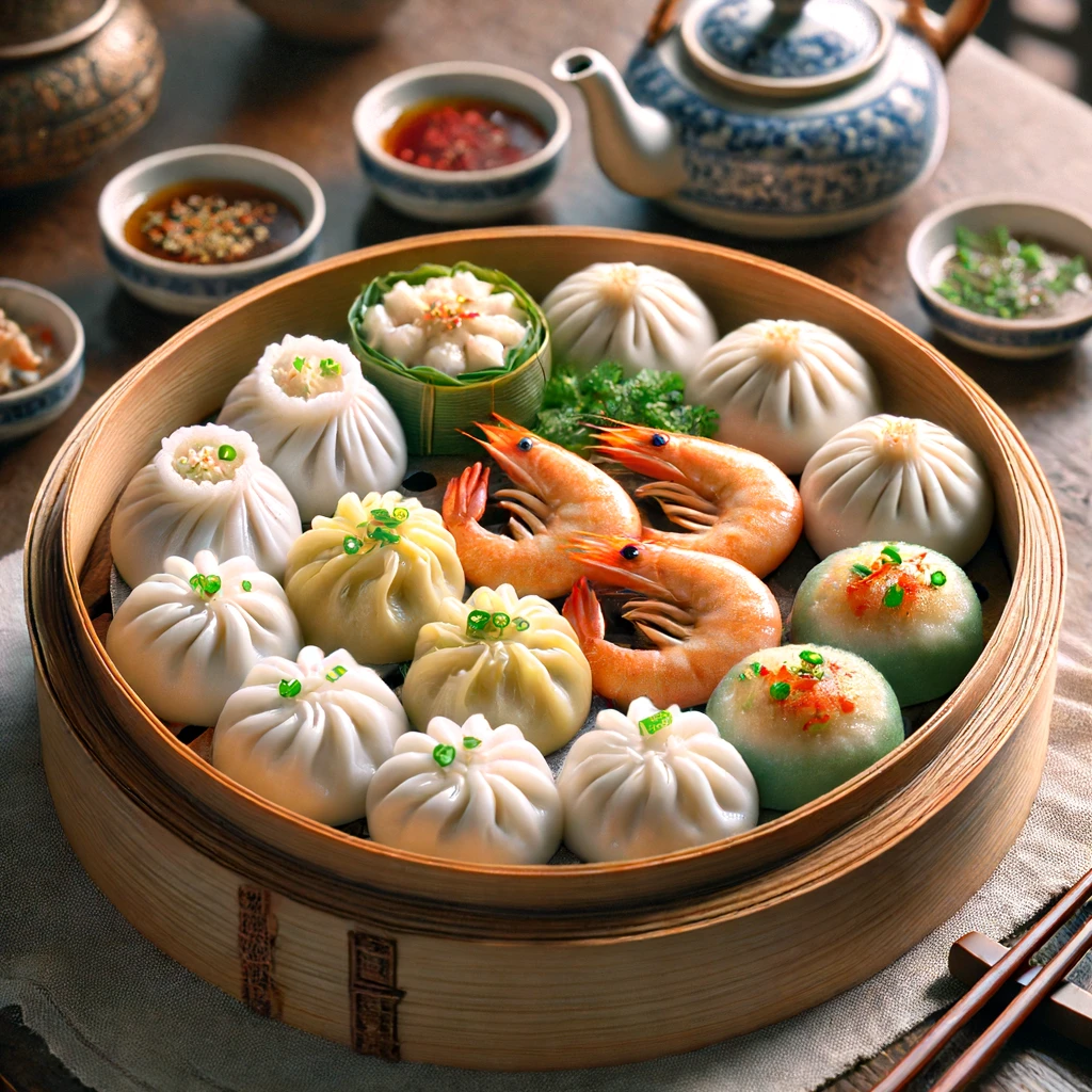 Dim Sum (点心): Steamed Chicken Dumplings (鸡肉蒸饺) Recipe