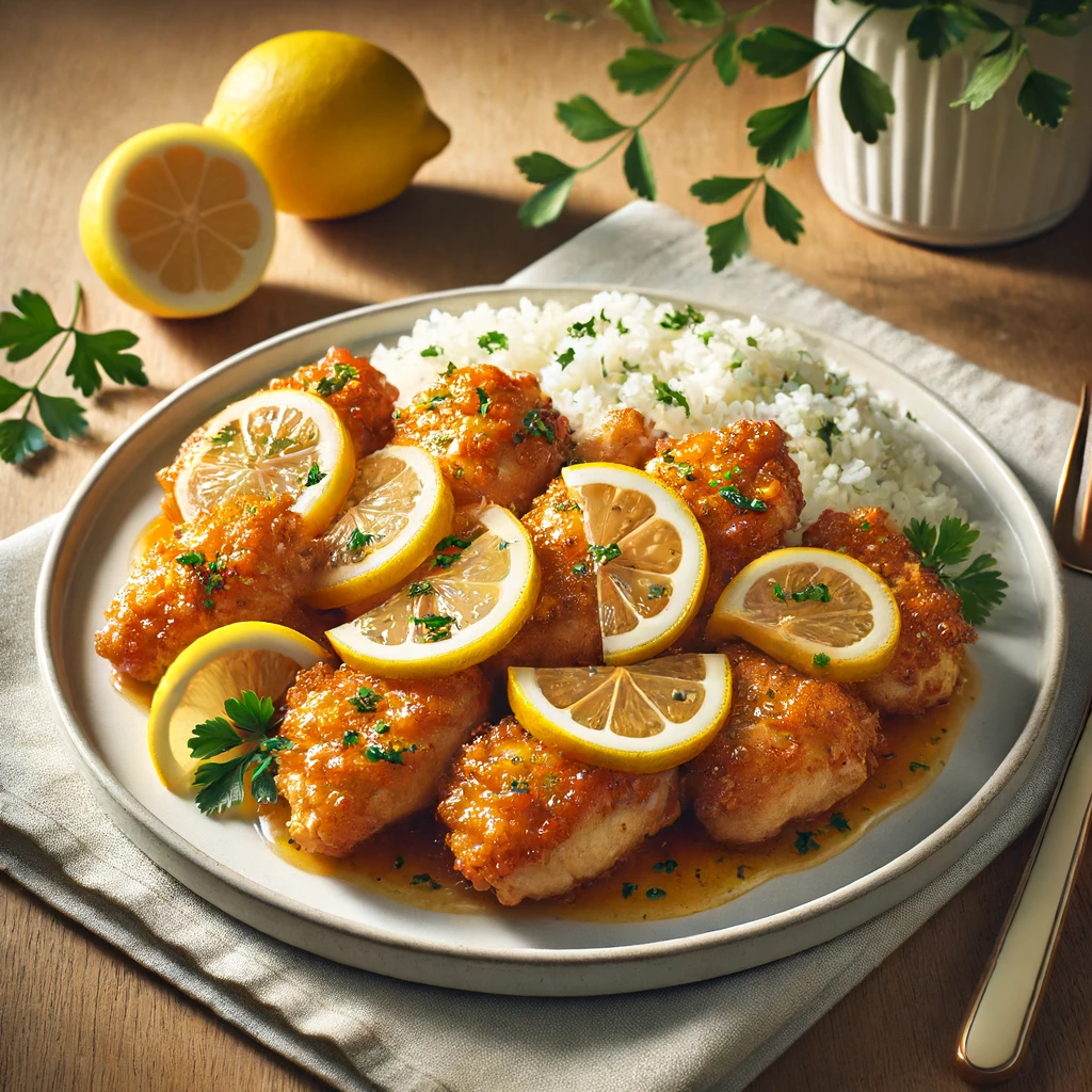 Lemon Chicken (柠檬鸡) Recipe