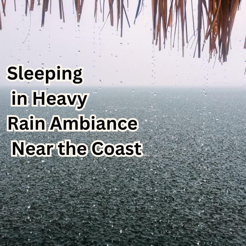 Sleeping in Heavy Rain Ambiance Near the Coast